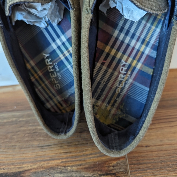 Sperry Women's Top Siders Green Casual Sneakers Size 8.5 - Picture 8 of 14